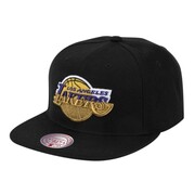 Czapka z daszkiem Mitchell & Ness NBA LA Los Angeles Lakers Snapback - 6HSSMM19489-LALBLCK Mitchell & Ness