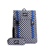 Plecak szkolny miejski Vans Utility Backpack Checkerboard + piórnik kratka - VN000PSFY281 Vans
