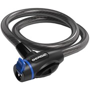 Zapięcie rowerowe Gerda pętla, korpus okrągły, czarne Flex 650/12T Gerda