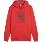 Bluza męska Puma Ess Logo Lab Hoodie FL czerwona 684669 15 Puma
