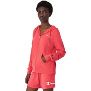 Bluza damska Champion Full Zip Hoodie Sweatshirt różowa 118099 PS203 Champion