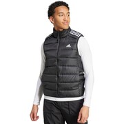 Kamizelka męska adidas Essentials 3-Stripes Light Down czarna HZ5728 adidas