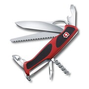 Scyzoryk Victorinox RangerGrip 79, 12 f, 130mm, czerwono-czarny Victorinox