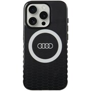 Etui Audi IML Big Logo MagSafe na iPhone 15 Pro - czarne Audi