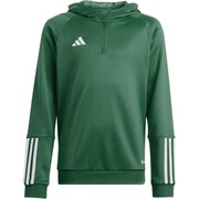 Bluza dla dzieci adidas Tiro 23 Competition Hoodie zielona HU1357 adidas teamwear
