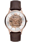 Zegarek męski EMPORIO ARMANI SKELETON AUTOMATIC AR60039 (zi055b) Emporio Armani
