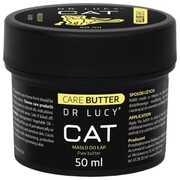 DR LUCY - CAT CARE BUTTER 50 ML ODŻYWCZY KREM NA BAZIE NATURALNYCH OLEJÓW, WSPIERA REGENERACJĘ OPUSZKÓW ŁAP I CODZIENNĄ AKTYWNOŚĆ KOTA Dr Lucy