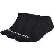 Skarpety adidas Thin Linear Low-Cut Socks 3P czarne IC1299 adidas