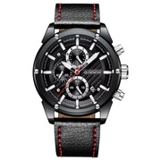 Zegarek Męski Giewont Chronograph Sapphire Czarny GW8810-A1 Giewont