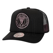 Czapka z daszkiem Mitchell & Ness Inter Miami CF Trucker HT10070-IMCBLCK Mitchell & Ness