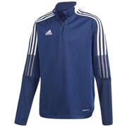 Bluza dla dzieci adidas Tiro 21 Training Top Youth granatowa GK9661 adidas teamwear