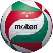 Piłka siatkowa Molten V4M1500 biało-czerwono-zielona 4 Molten