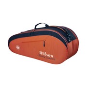 Torba tenisowa Wilson Roland Garros 2026 Team 6PK pomarańczowo-granatowa WR8053301001 Wilson
