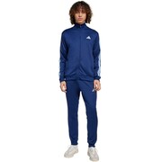 Dres męski adidas Sportswear Basic 3-Stripes French Terry niebieski JI8873 adidas