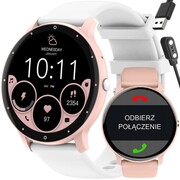 SMARTWATCH UNISEX GRAVITY GT1-6 PRO - ROZMOWY BLUETOOTH, DODATKOWY PASEK (sg027f) Gravity