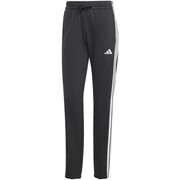 Spodnie damskie adidas Essentials 3-Stripes French Terry Cuffed czarne JD5302 adidas