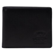 Herschel Hank Leather RFID Wallet 11151-00001 Czarne One size Herschel