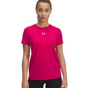 Koszulka damska Under Armour Rival Core SS fuksja 1383648 681 Under Armour