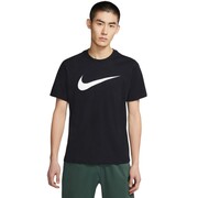 Koszulka męska Nike Nsw Tee Icon Swoosh czarna DC5094 010 Nike