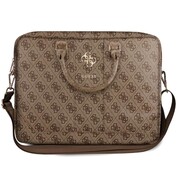 Torba Guess 4G Big Logo na laptopa 16'' - brązowa Guess