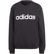 Bluza damska adidas Essentials Linear French Terry czarna IC6878 adidas