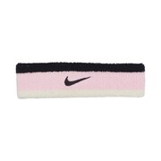 Opaska na głowę Nike Swoosh różowo-czarno-biała N0001544641 Nike