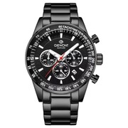 Zegarek Męski Giewont Chronograph Sapphire Czarny GW9140-B2 Giewont