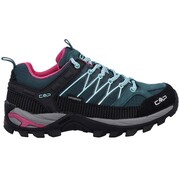 Buty trekkingowe damskie CMP Rigel Low WP niebiesko-czarno-różowe 3Q5445616NN CMP
