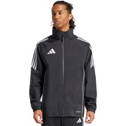 Kurtka męska adidas Tiro 24 Rain czarno-biała IJ7390 adidas teamwear