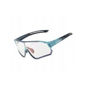 Rockbros okulary dziecięce z fotochromem turkusowe Rockbros