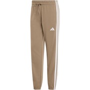 Spodnie damskie adidas Essentials 3-Stripes French Terry Cuffed beżowe KF8338 adidas
