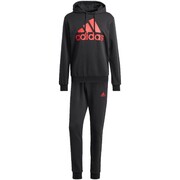 Dres męski adidas Big Logo Terry Track Suit czarny IP5553 adidas