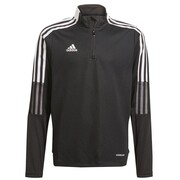 Bluza dla dzieci adidas Tiro 21 Training Top Youth czarna GM7325 adidas teamwear