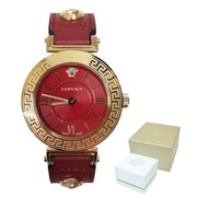 Zegarek damski Versace Tribute czerwono złoty - VEVG00620 Versace