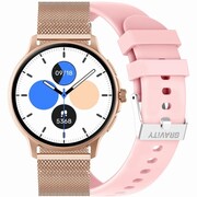 SMARTWATCH UNISEX GRAVITY GT12-3 - ROZMOWY BLUETOOTH, DODATKOWY PASEK (sg035c) Gravity