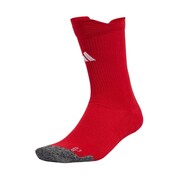 Skarpety piłkarskie adidas Football Cushioned Performance Crew czerwone JW3435 adidas teamwear