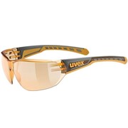 Okulary rowerowe UVEX Equate, smoke/orange Uvex