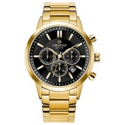 Zegarek Męski Giewont Chronograph Sapphire Złoto Czarny GW8510-B5 Giewont