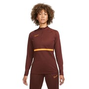 Bluza damska Nike Dri-FIT Academy 21 Drill Top brązowa CV2653 273 Nike Football