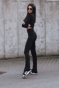 LEGGINSY DZWONY z rozszerzanymi nogawkami Wake Up & Squat