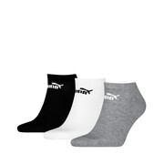 Skarpety Puma Elements Unisex Plain Snea 3pary szare, białe, czarne 947109 07 Puma