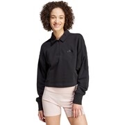Bluza damska adidas ALL SZN French Terry Polo czarna IX3806 adidas