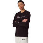 Bluza męska Champion Crewneck Sweatshirt czarna 220727 KK001 Champion