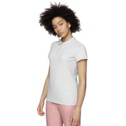 Koszulka damska 4F biały melanż NOSH4 TSD007 10M 4F