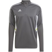 Bluza męska adidas Condivo 22 Training 1/2 zip szaro-biała HD2312 adidas teamwear
