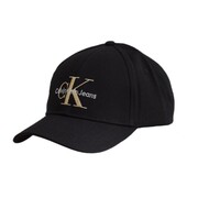 Czapka z daszkiem bejsbolówka Calvin Klein Jeans Monogram Cap Czarna - K50K510061-0GQ Calvin Klein