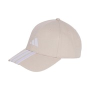 Czapka z daszkiem adidas 3-Stripes New Logo Baseball beżowa JW6036 adidas