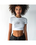 CROP TOP DAMSKI 'KINDA SOFT PORN' 2015 Warsaw Raw
