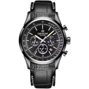 Zegarek Męski Giewont Chronograph Sapphire Czarny GW7650-A4 Giewont