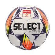 Piłka nożna Select Brillant Training DB Betclic 1 Liga v24 biało-pomarańczowo-fioletowa 18763 Select